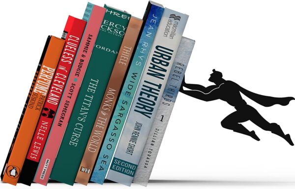 superhero bookends
